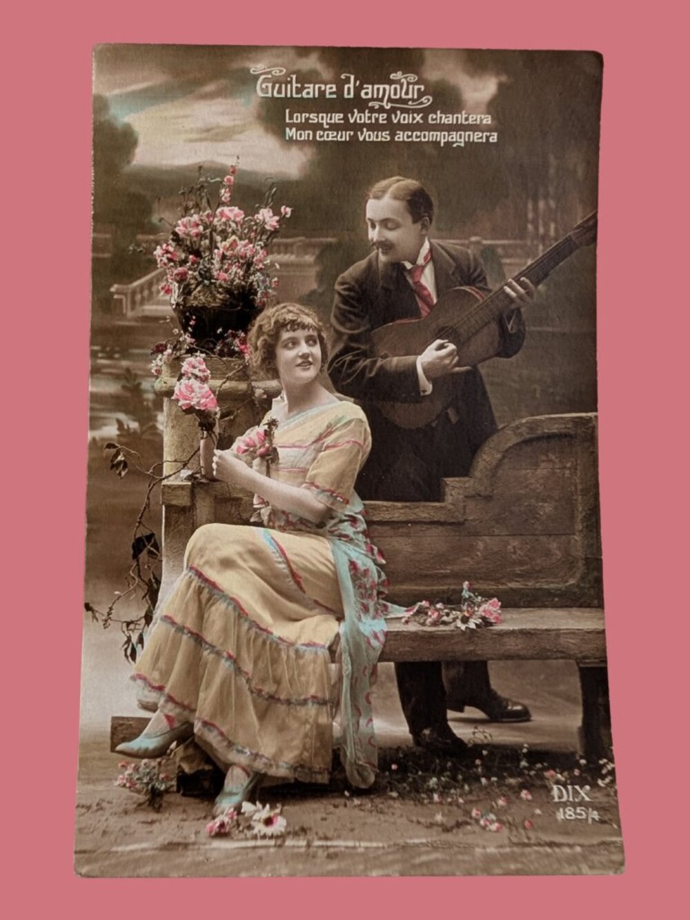POSTCARD SALE 10/$20 Marked Romantic Real Photo Postcard RPPC